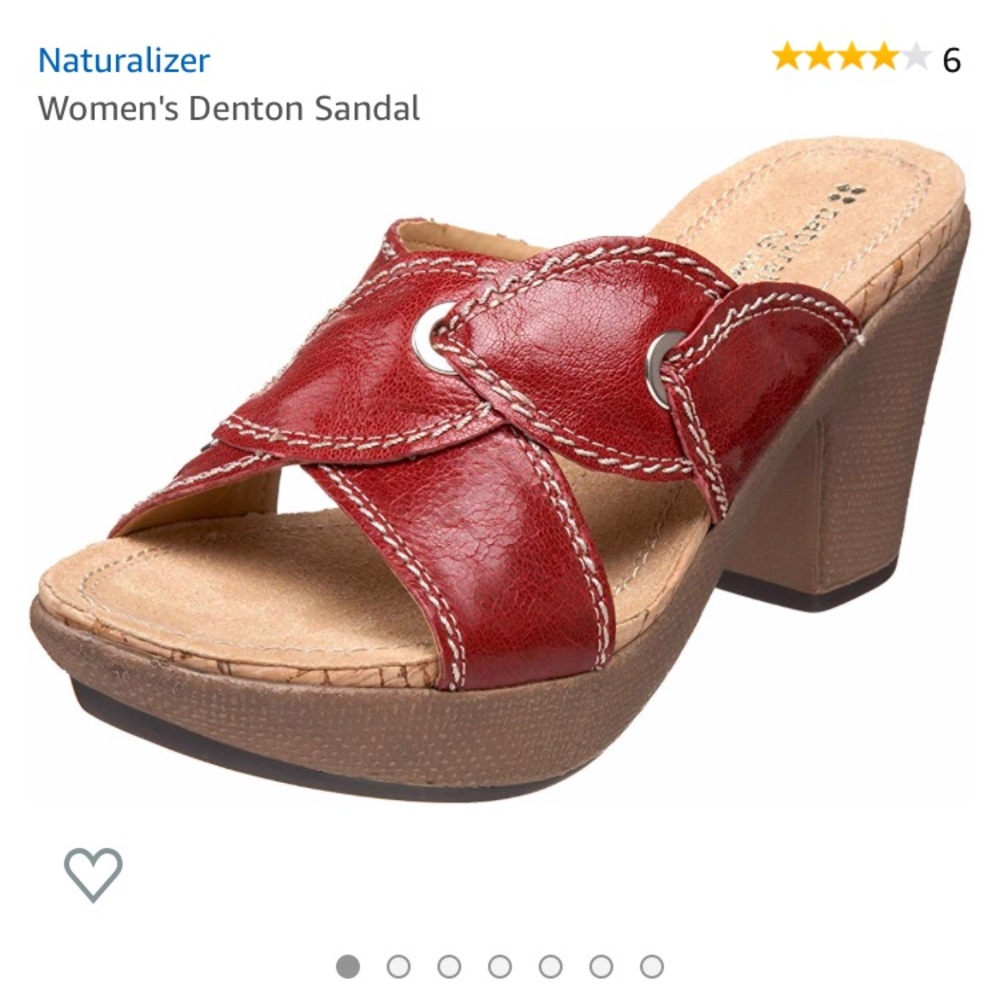 Naturalizer N5 concurred slip on sandal Denton 8.5